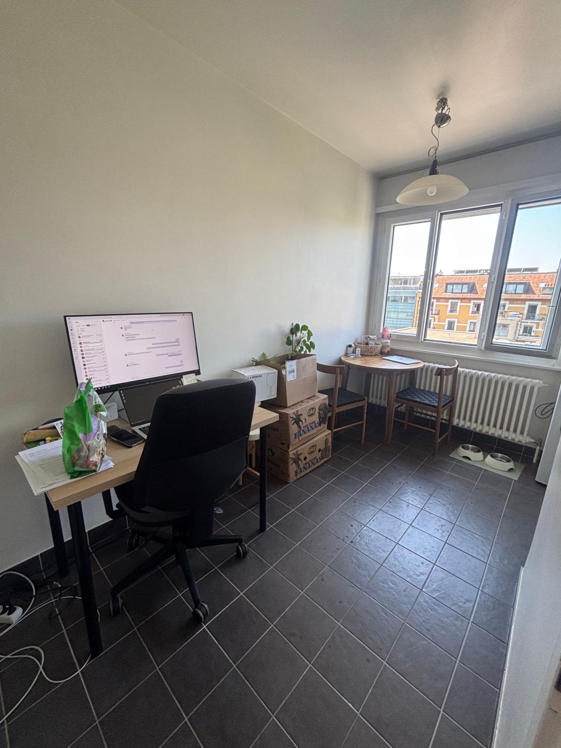 Appartement de 3 pièces aux Pâquis.